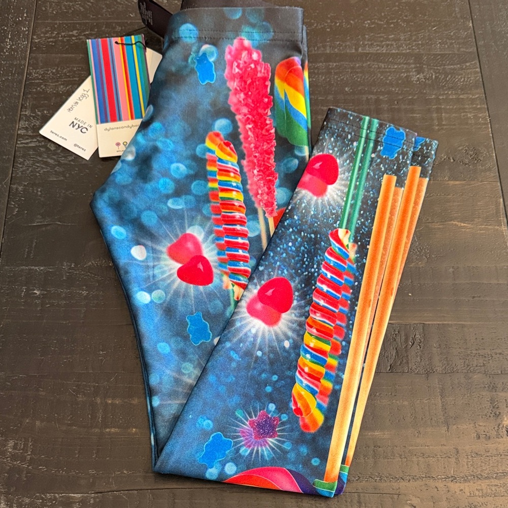 Terez Dylan’s Candy Bar leggings